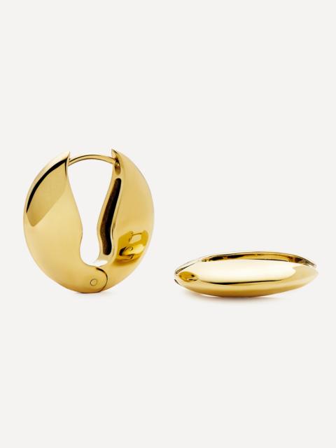 MISSOMA 18ct Gold-Plated Hinged Small Hoop Earrings