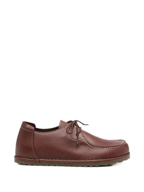 BIRKENSTOCK Birkenstock Utti Lace Contrast-stitch Leather Sneakers