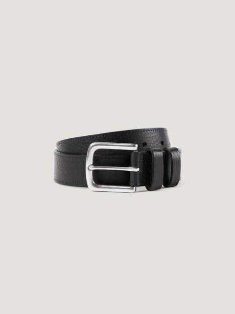 Sunspel Grained Leather Belt