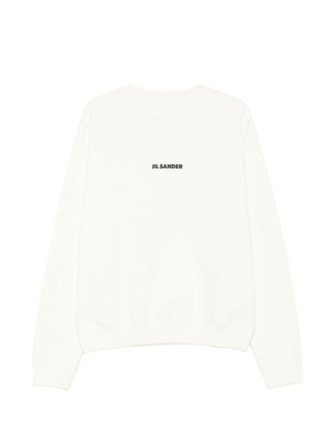 Jil Sander logo-print sweater