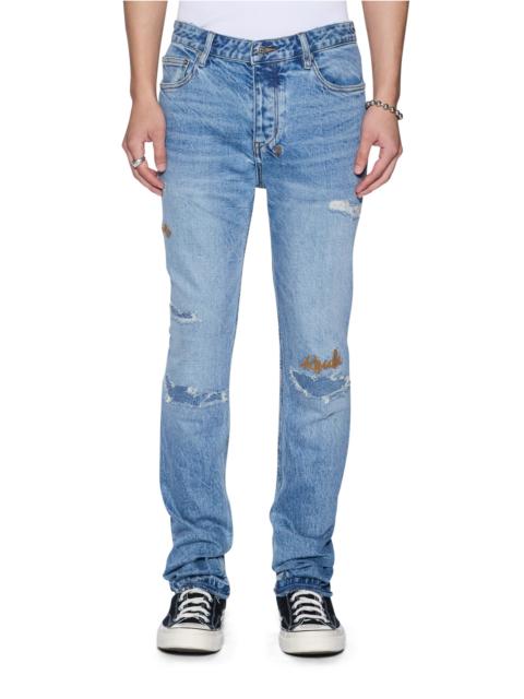 Ksubi CHITCH PUBLIC BLUE REPAIR SKRIBED