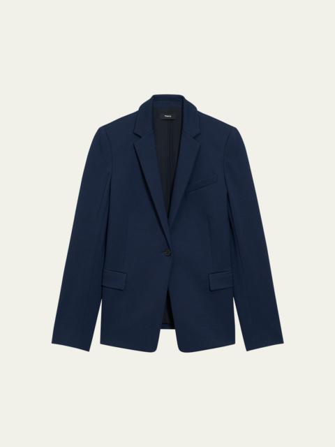 Theory Ponte Slim-Fit Blazer