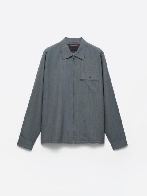 Prada Wool zipper shirt
