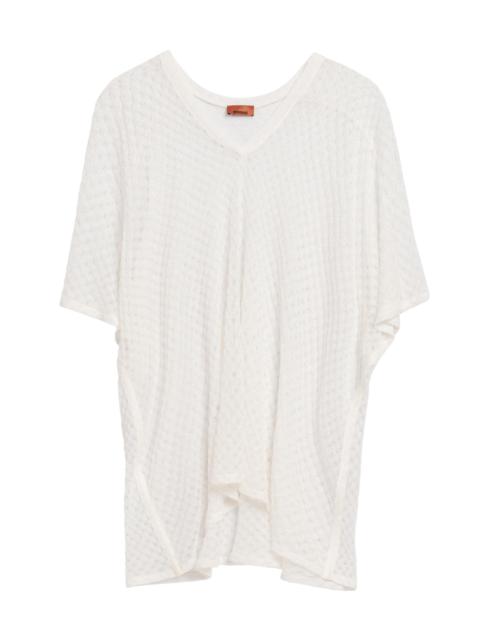 Missoni Women's Raschel Lace Cover-Up Caftan - White