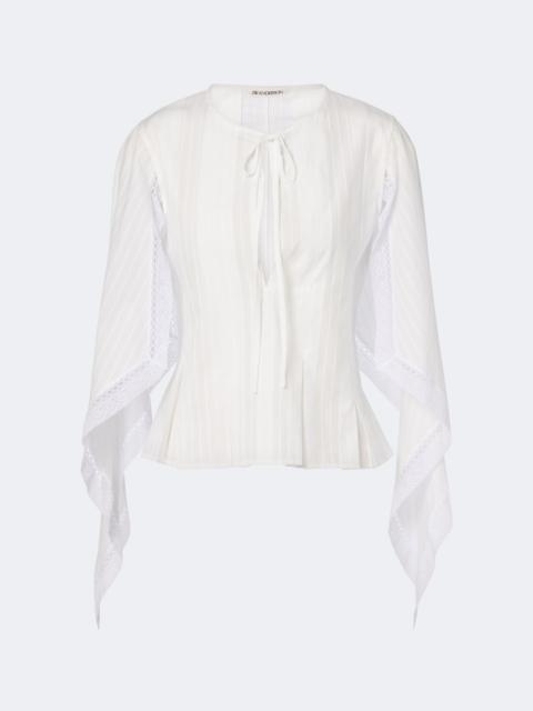 JW Anderson Draped cotton top