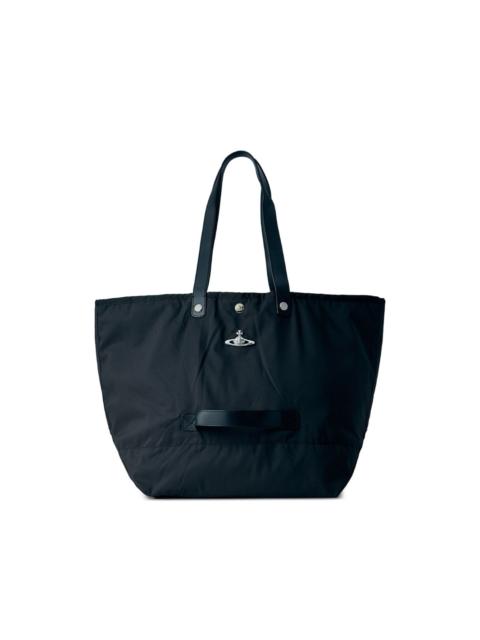 Vivienne Westwood logo plaque leather handle tote bag