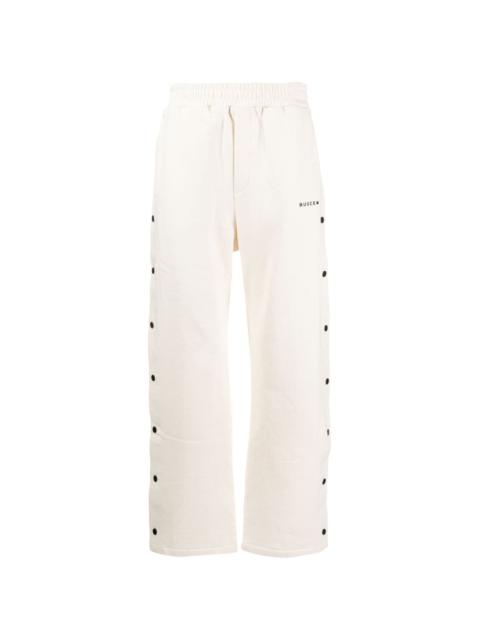 BUSCEMI button-embellished track pants