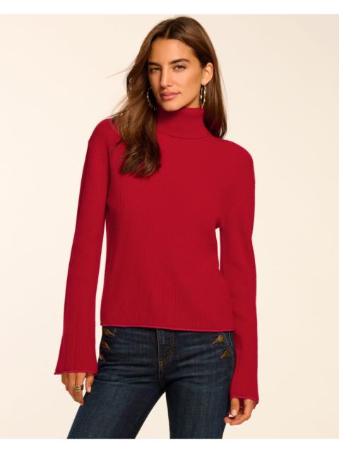RAMY BROOK Christina Cashmere Turtleneck Sweater