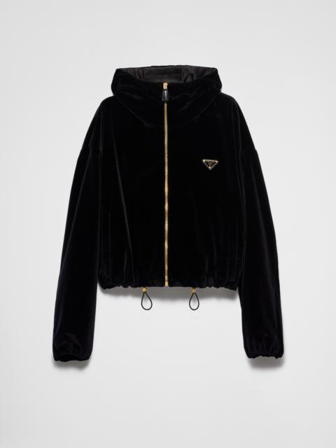 Prada Velvet blouson