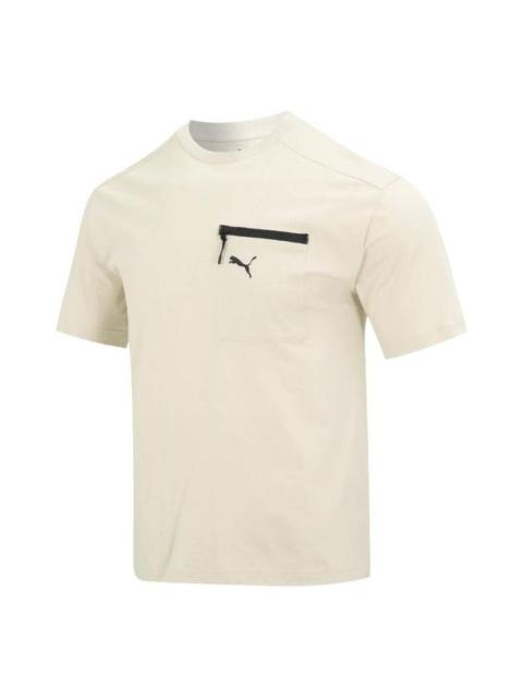 PUMA PUMA Open Road T-Shirt 'Beige' 676677-88