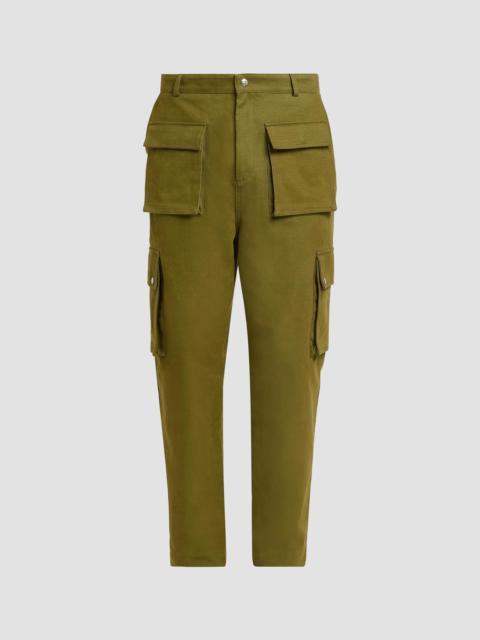 Rhude Men's Cotton Cargo Pants - Olive Green