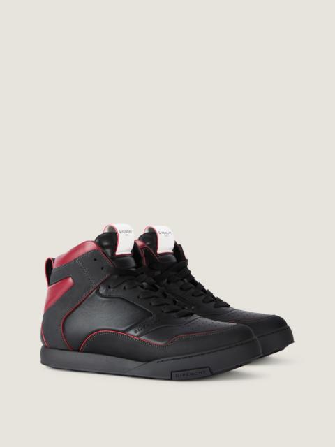 Givenchy GIVENCHY YARD HIGH-TOP SNEAKERS IN LEATHER