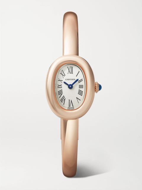 Cartier Baignoire mini 18-karat rose gold watch Gold