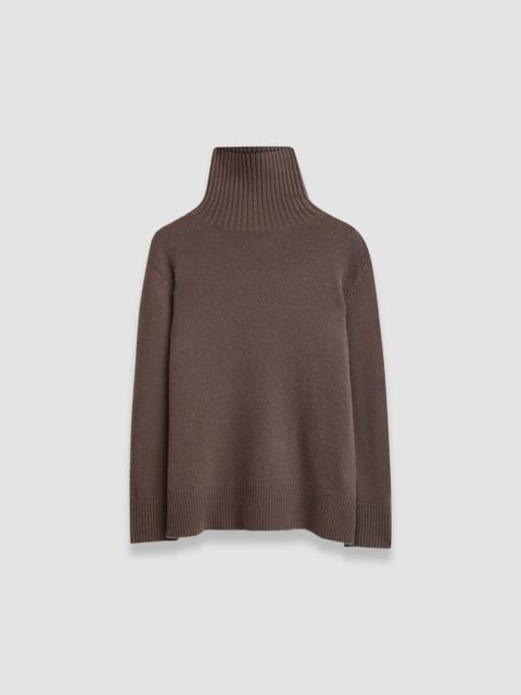 Luxe Cashmere High Neck Jumper