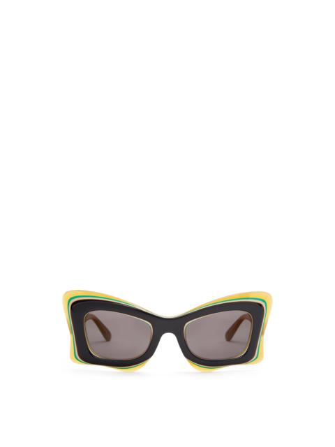 Loewe Multilayer Butterfly sunglasses in acetate