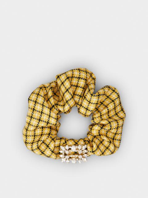 Roger Vivier Broche Vivier Buckle Scrunchie in Fabric