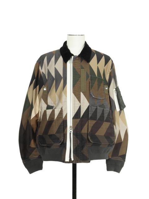 sacai sacai x A.P.C. Quilts Blouson