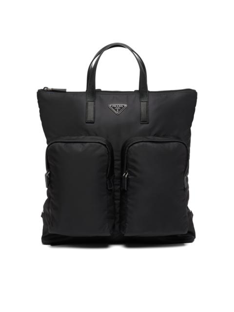 Prada Re-Nylon and Saffiano leather tote