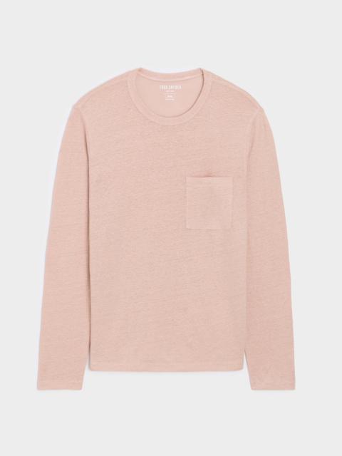 TODD SNYDER Linen Jersey Tee