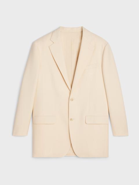 CELINE Gordon jacket in silk Panama
