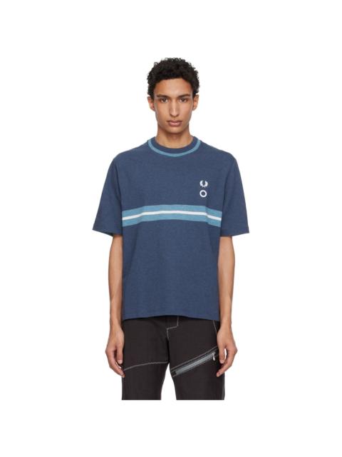 Craig Green Blue Fred Perry Edition 'Half And Half' T-Shirt