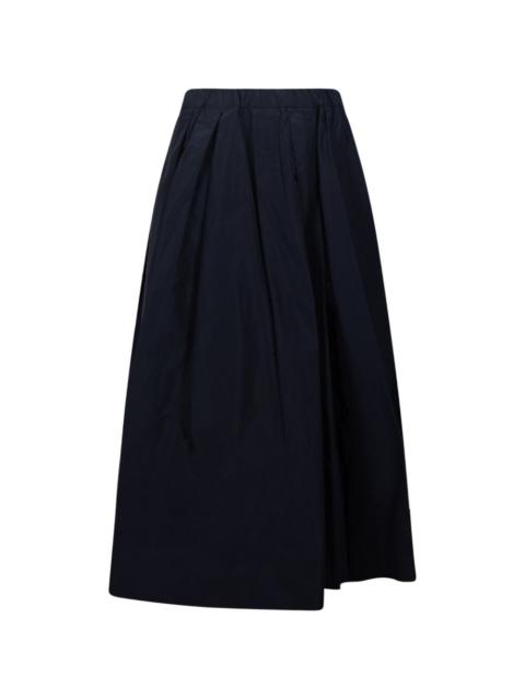 WEEKEND Max Mara flared cotton-blend taffeta skirt