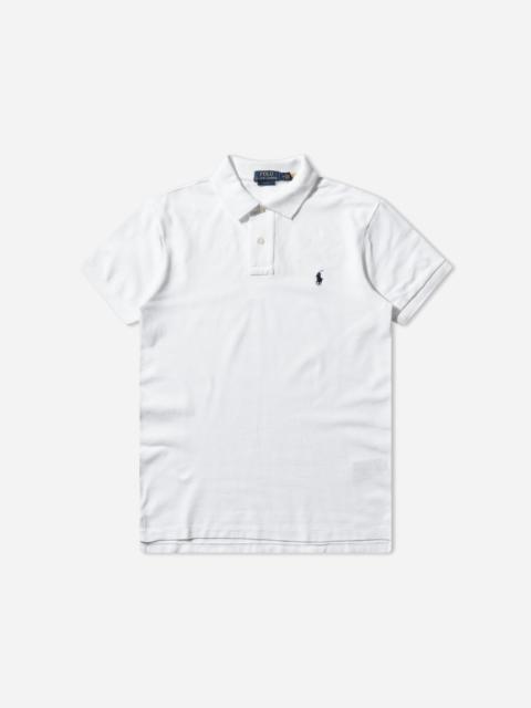 Polo Ralph Lauren Men's Slim Fit Mesh Polo Shirt White