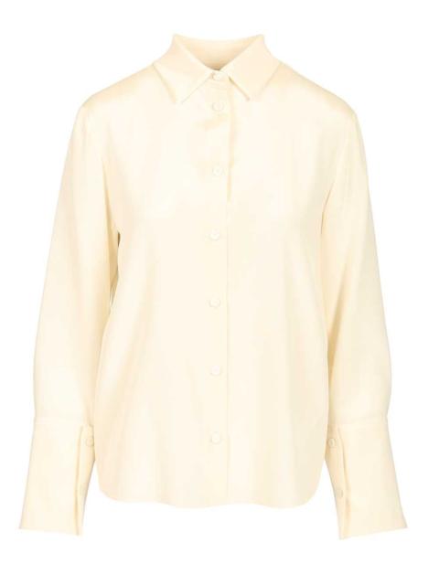Voliera Oversize Shirt Silk Cady Shirts White
