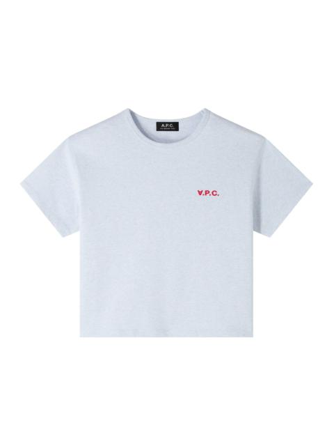 A.P.C. BOXY MICRO LOGO T-SHIRT