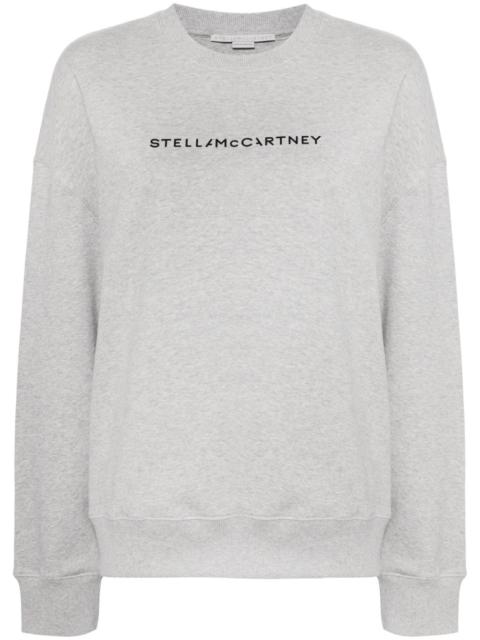 Stella McCartney logo-print cotton sweatshirt