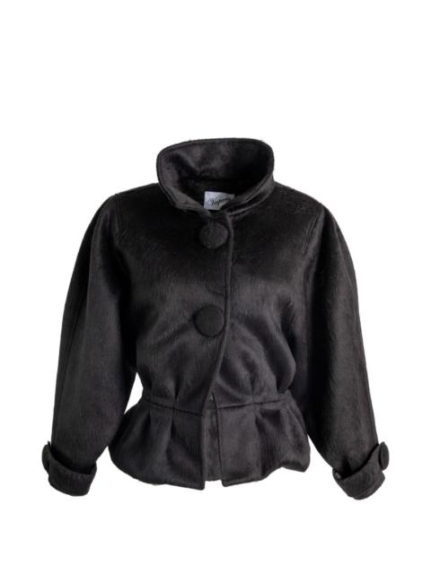 VAQUERA button-up peplum jacket