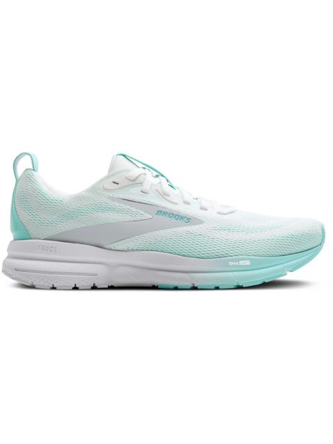 BROOKS Brooks Trace 4 Bright White Limpet Oyster (Women's)