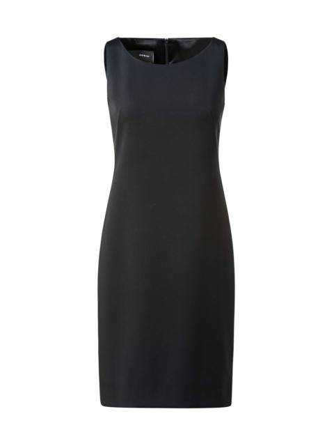 AKRIS Women's Silk-Stretch Sheath Minidress - Black