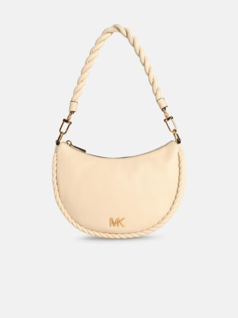MICHAEL KORS 'KYLA' CREAM LEATHER BAG