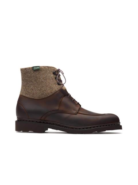 Paraboot Beaumont Gringo Nubuck/Beige Wool - Rubber Sole