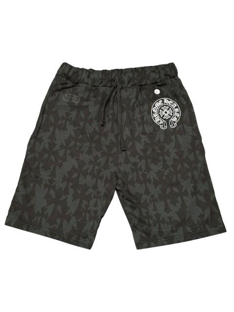 Chrome Hearts Chrome Hearts Cemetery Cross Sweatshorts 'Black'