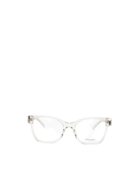 SAINT LAURENT oval-frame glasses
