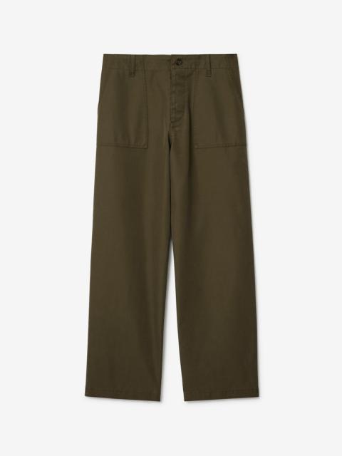 Gabardine Trousers