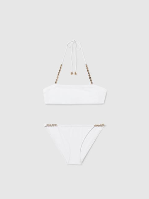 GUCCI Sparkling jersey bikini