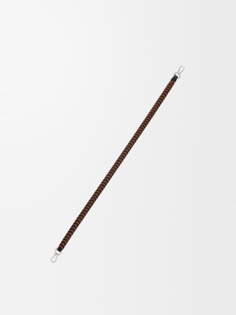 Loewe Woven strap in leather