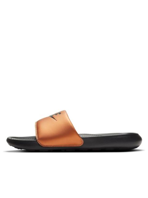 Nike (WMNS) Nike Victori One Slide 'Black Metallic Copper' CN9677-003
