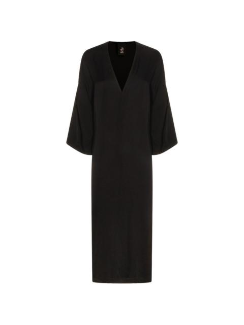 thom/krom V-neck midi dress