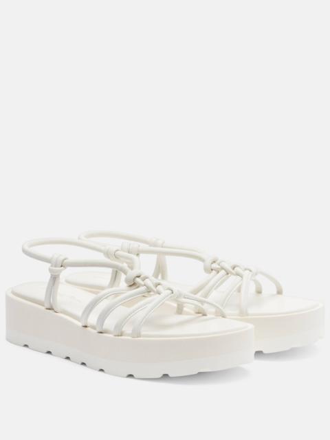 Gianvito Rossi Hebe platform leather sandals