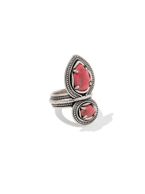 KENDRA SCOTT Tedi Vintage Silver Band Ring