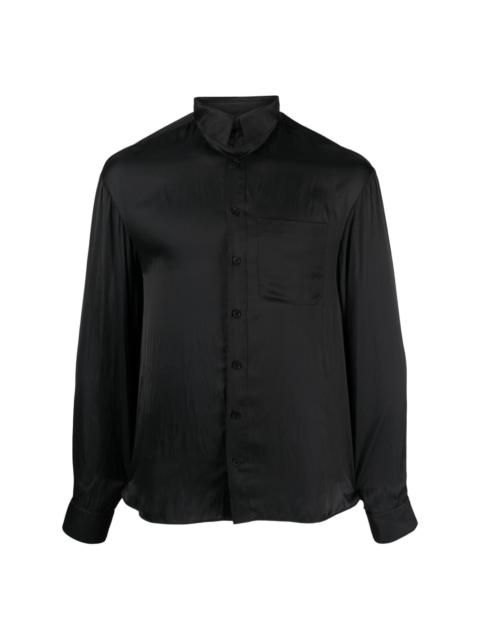 Zadig & Voltaire long-sleeved dropped-shoulder shirt