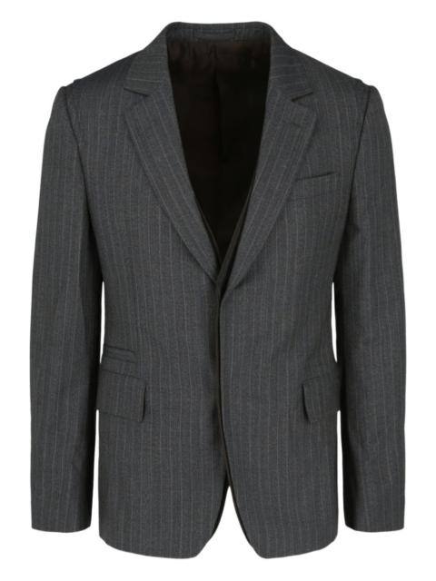 FERRAGAMO pinstripe buttoned jacket