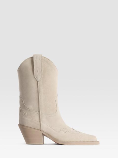PARIS TEXAS SUEDE WESTERN BOOT