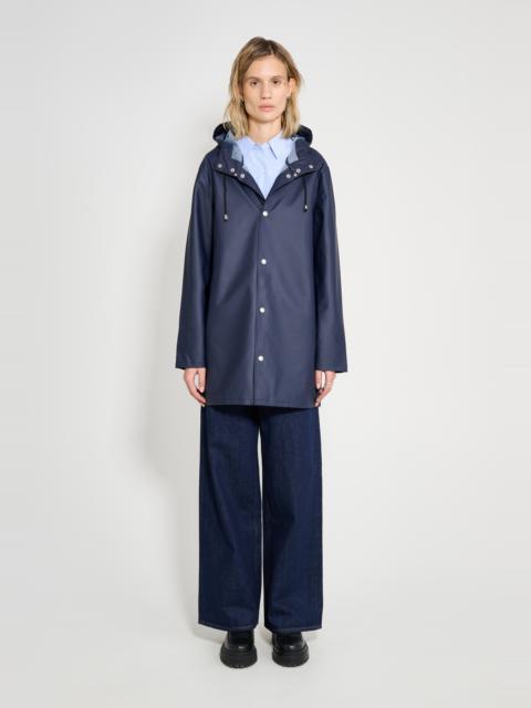 Stutterheim Stockholm Lightweight Raincoat Navy
