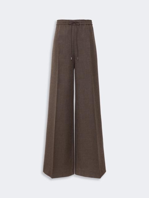 Max Mara PANTONE Batavia wool trousers - MUD