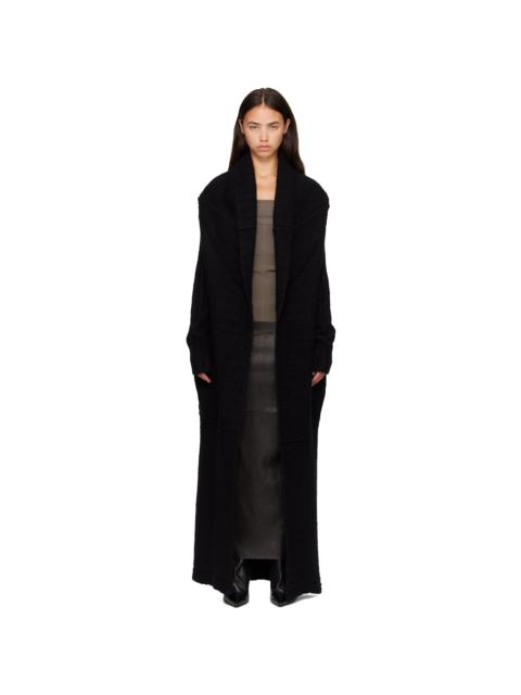 Rick Owens Black Tower Dafne Robe Cardigan